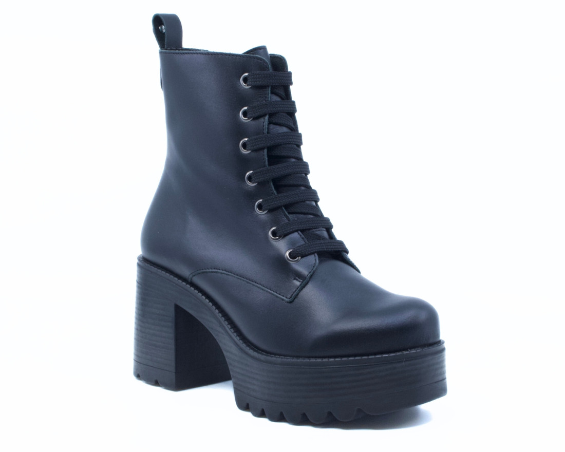 raquel perez Bota Johannesburgo Negro Mujer En oferta