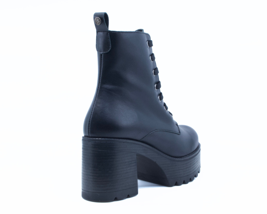 raquel perez Bota Johannesburgo Negro Mujer En oferta