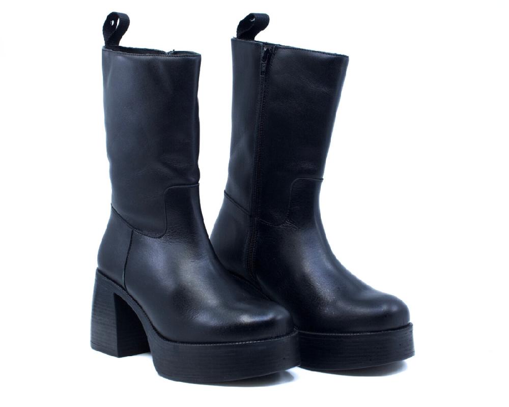 raquel perez Bota Klimanjar Negro Mujer Rebajas de fábrica
