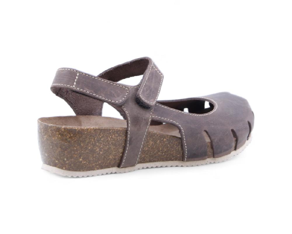 raquel perez Sandalia Sparrow 24 Marrón Oscuro Mujer Precios de Black Friday