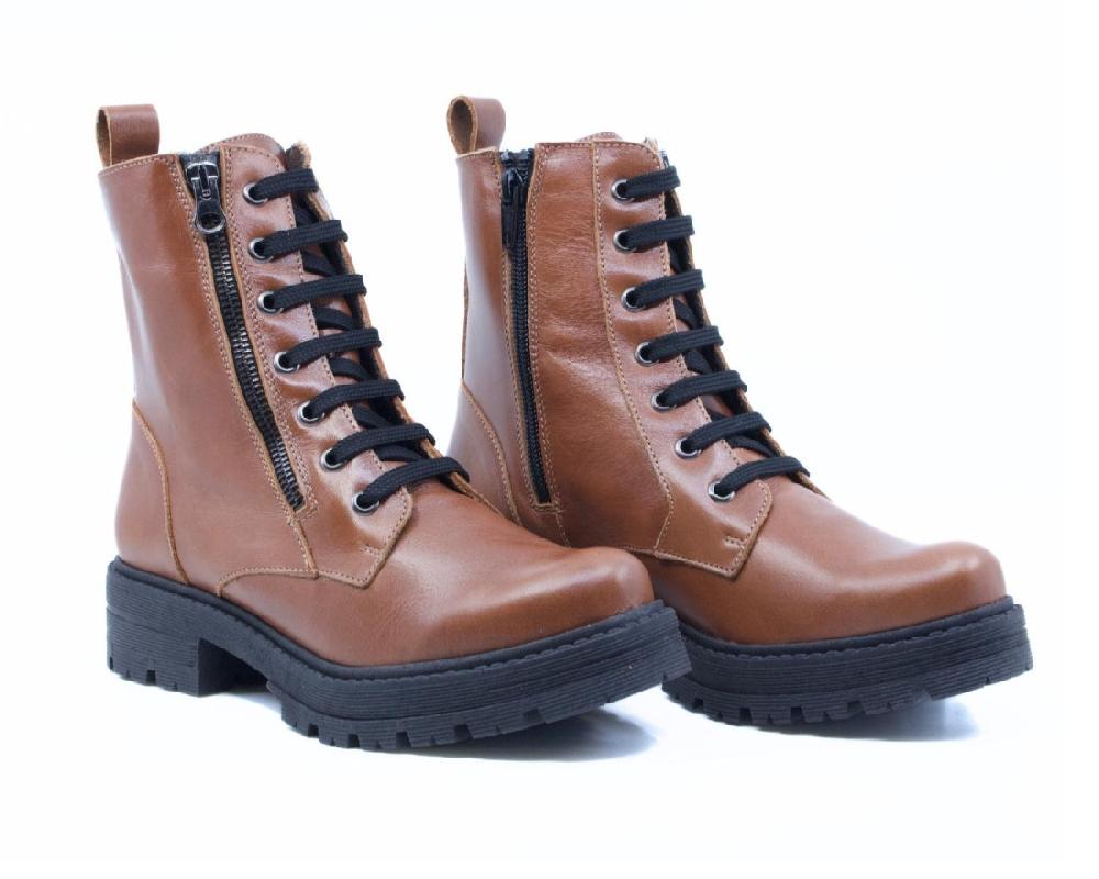 raquel perez Bota Militar Hanoi 23 Marrón Mujer Ofertas