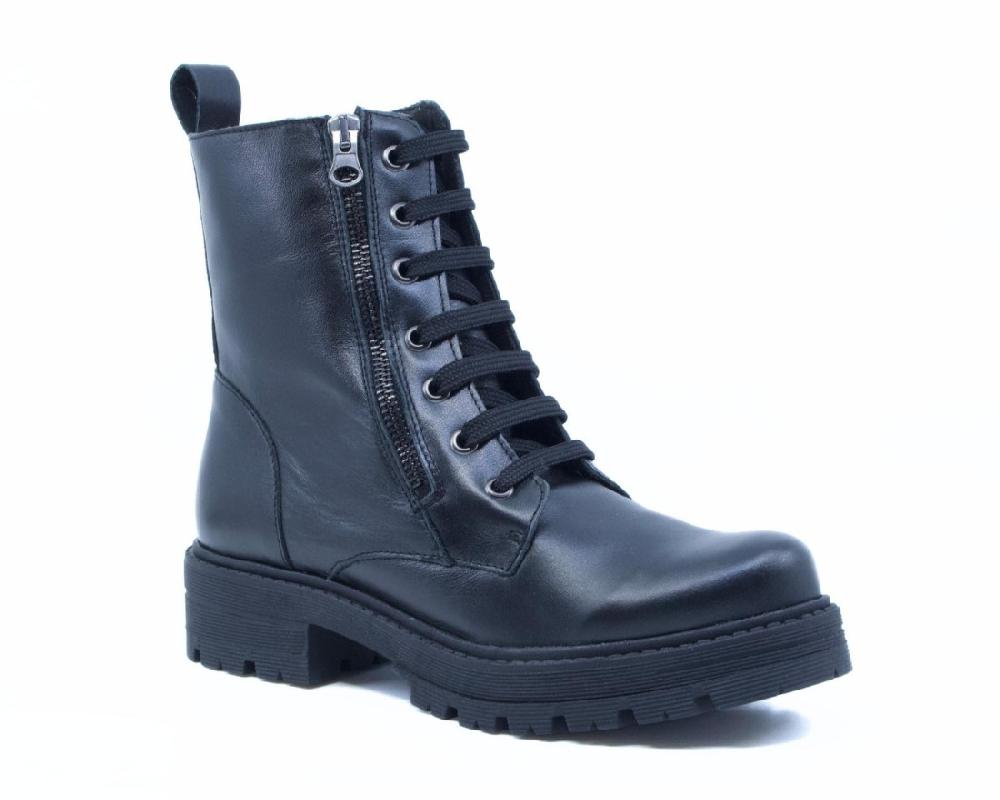 raquel perez Bota Militar Hanoi 23 Negro Mujer Venta caliente