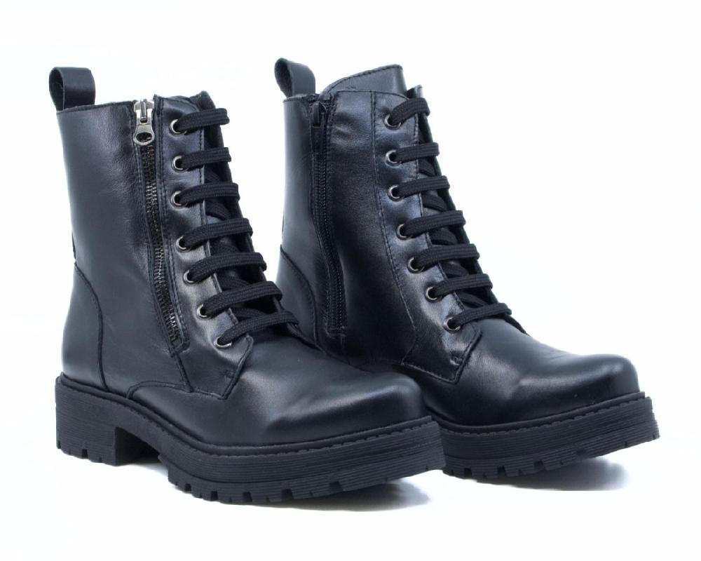 raquel perez Bota Militar Hanoi 23 Negro Mujer Venta caliente