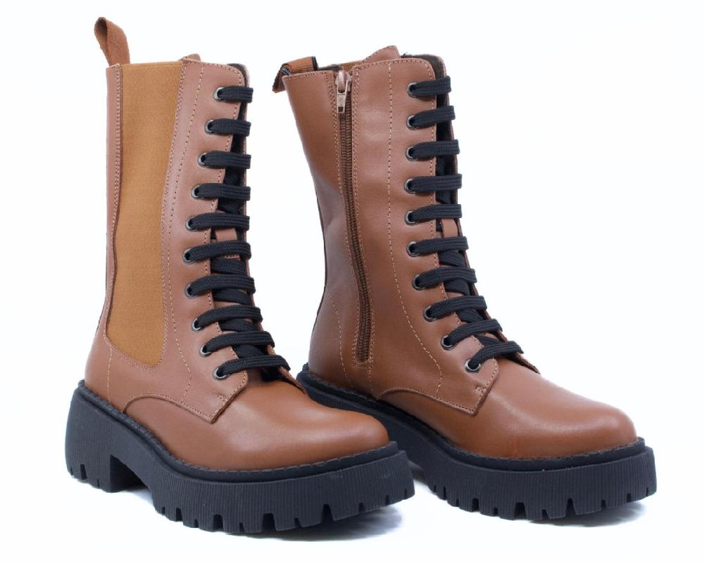 raquel perez Bota Militar Bremen 23 Marrón Mujer Rebajas baratas