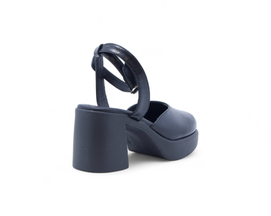 raquel perez Zapato Tacón Pirineos 04 Negro Mujer Ofertas especiales