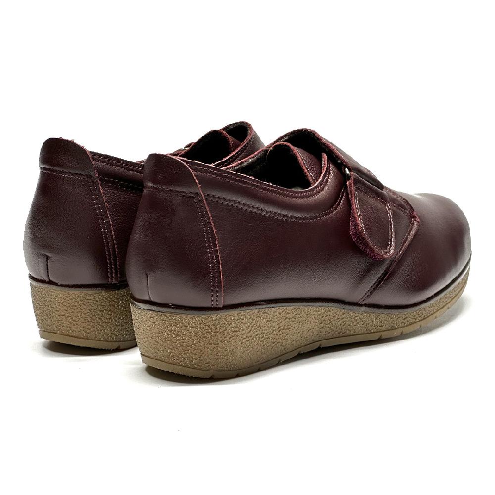 segarra 7540 Zapato Velcro Burdeos Rebajas