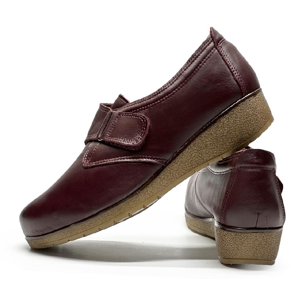 segarra 7540 Zapato Velcro Burdeos Rebajas