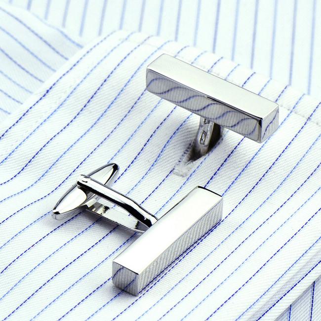 shlax & wing Mens Cuff Links Polished Wedding Business Gift Cufflinks New Classic 71 Últimos 2 días