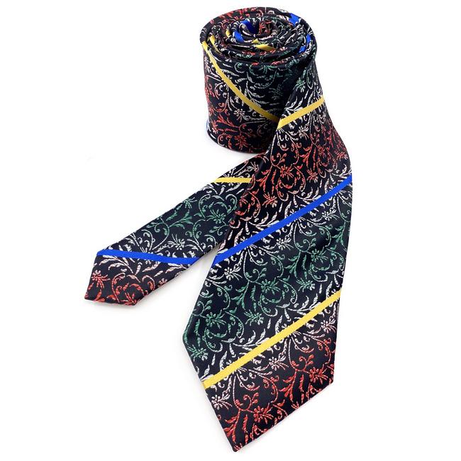 shlax & wing F28 Abstract Multicolor Mens Neckties Set Fashion Silk Extra long size Groom Rebajas
