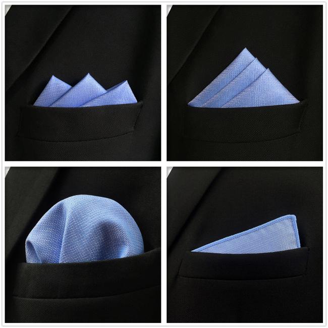 shlax & wing 5 Pieces Assorted Fashion Mens Pocket Square Classic Handkerchiefs Set 1-31 Los más vendidos