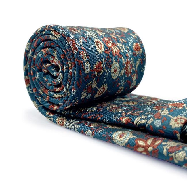 shlax & wing A52 Seaweed Green Floral Mens Neckties Hanky Set Classic Dress Extra Long Size Party Fashion Rebajas de fábrica
