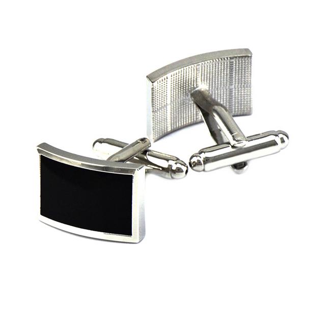 shlax & wing Silver Black Men’s Cufflinks Cuff Links for Tuxedo 70 Los más vendidos