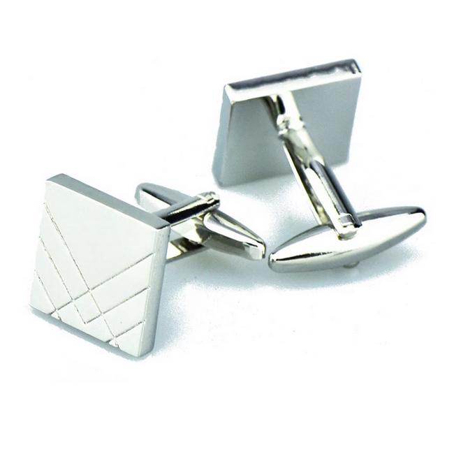 shlax & wing Square Polished Cufflinks for Men Cuff Links New Classic 74 Ventas relámpago
