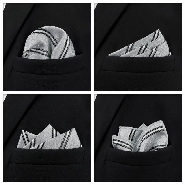 shlax & wing 5 Pieces Assorted Fashion Mens Pocket Square Classic Handkerchiefs Set 2-77 Limitado a 3 días