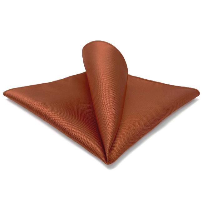 shlax & wing CH16 Solid Orange Silk Mens Pocket Square Fashion Wedding Acceossories Hanky Brand New Handkerchief