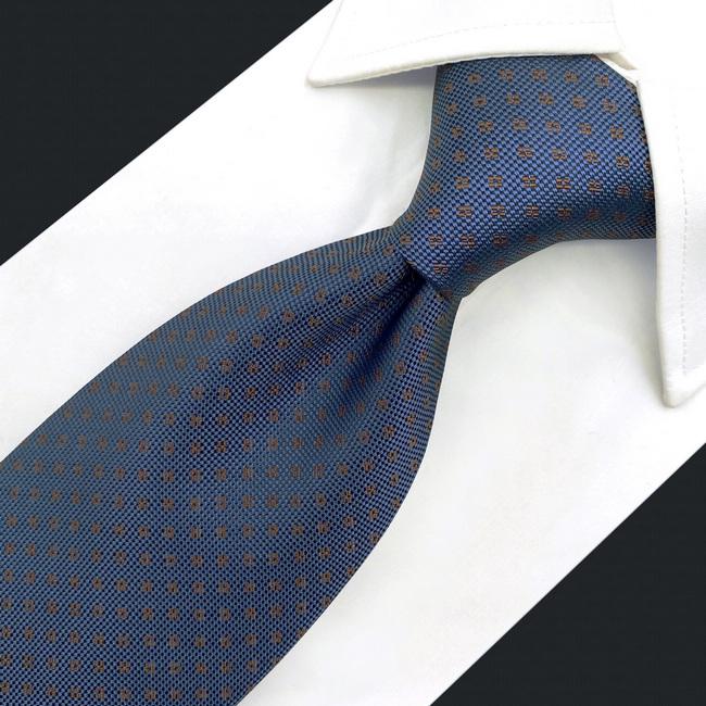 shlax & wing A60 Navy Blue Dots Mens Neckties Pocket Square Set Party Fashion Extra Long Size 63″ Ties Business Groom Último día