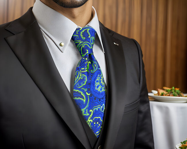 shlax & wing A67 Lime Green Royal Blue Paisley Men Necktie Fashion Dress Extra Long Size Luxury Business Party