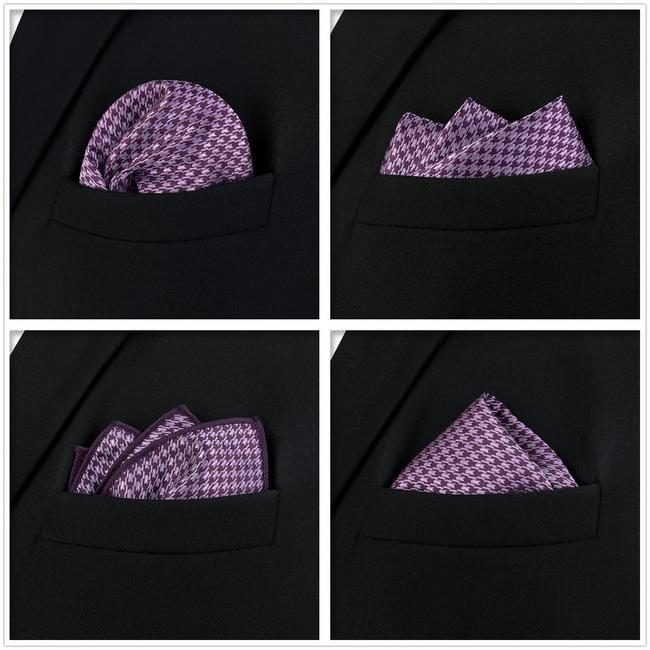 shlax & wing 5 Pieces Assorted Mens Pocket Square Fashion Gift Classic Handkerchiefs Set 2-95 Descuento por venta flash