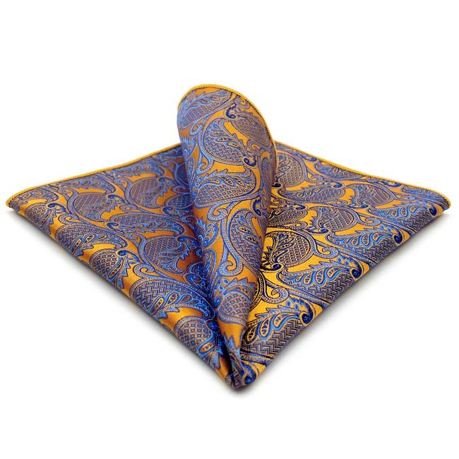 shlax & wing 5 Pieces Assorted Mens Pocket Square Fashion Gift Classic Handkerchiefs Set 3-21 Precio ultrabajo