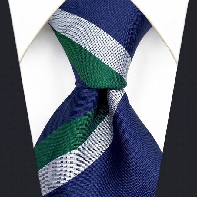 shlax & wing A71 Multicolor Striped Mens Neckties Wedding Classic Party Fashion Rebajas baratas