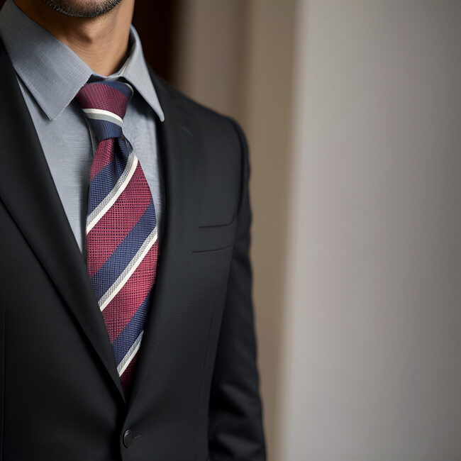 shlax & wing A79 Red Blue Striped Mens Necktie Pocket Square Set Fashion Gift Business Extra Long Size Tie Tienda