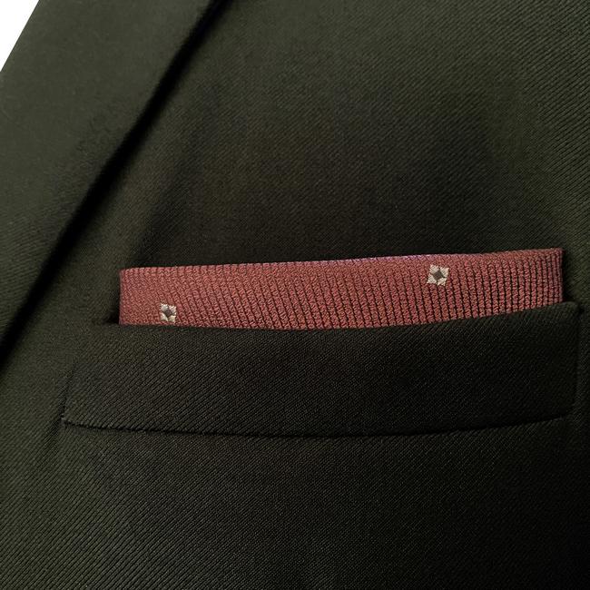 shlax & wing HH16 Brown Floral Mens Pocket Square Silk Fashion Hanky Groom Handkerchief Classic Dress Wedding En línea