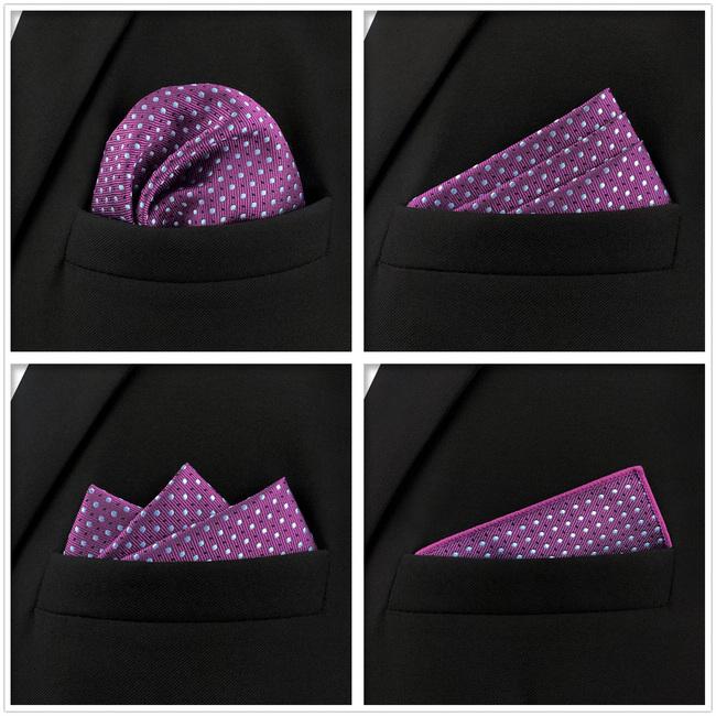 shlax & wing 5 Pieces Mens Pocket Square Fashion Gift Classic Assorted Handkerchiefs Set 1-76 Oferta especial