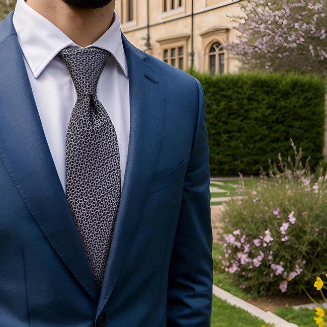 shlax & wing B40 Black Geometric Men’s Accessories Necktie Set Business Pocket Square 63″ 160cm Ties Solo hoy