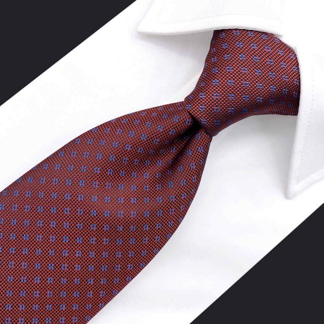 shlax & wing B64 Red Dots Mens Neckties Pocket Square Set Classic Fashion Wedding Extra Long Size Party Ofertas de temporada
