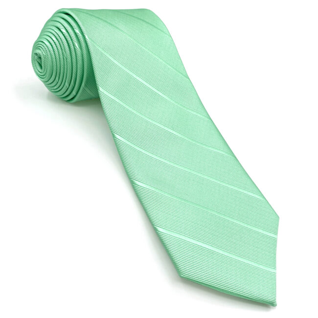 shlax & wing J33 Mint Green Solid Striped Mens Neckties Fashion Business Party Classic Ties Groom Wedding 2025