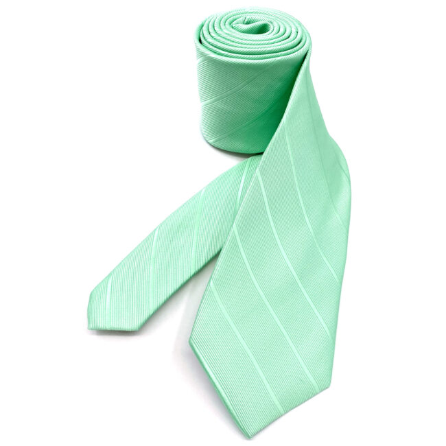 shlax & wing J33 Mint Green Solid Striped Mens Neckties Fashion Business Party Classic Ties Groom Wedding 2025