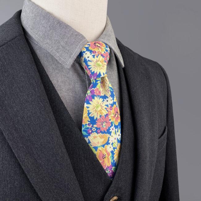 shlax & wing Multicolor Floral Fashion Men’s Skinny Necktie Cotton 6cm Gift Wedding Party Casual Gravatas Ofertas