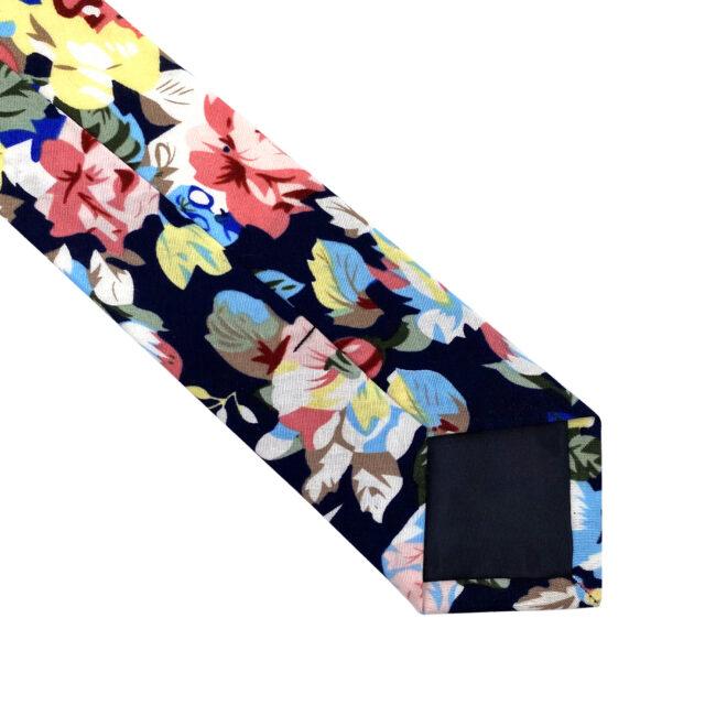 shlax & wing Multicolor Floral Men’s Skinny Necktie Fashion Cotton 6cm Gift Wedding Party Casual Gravatas Libre de impuestos