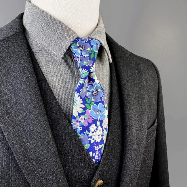 shlax & wing Multicolor Floral Men’s Skinny Necktie Fashion Cotton 6cm Gift Wedding Party Classic Descuentos del mes
