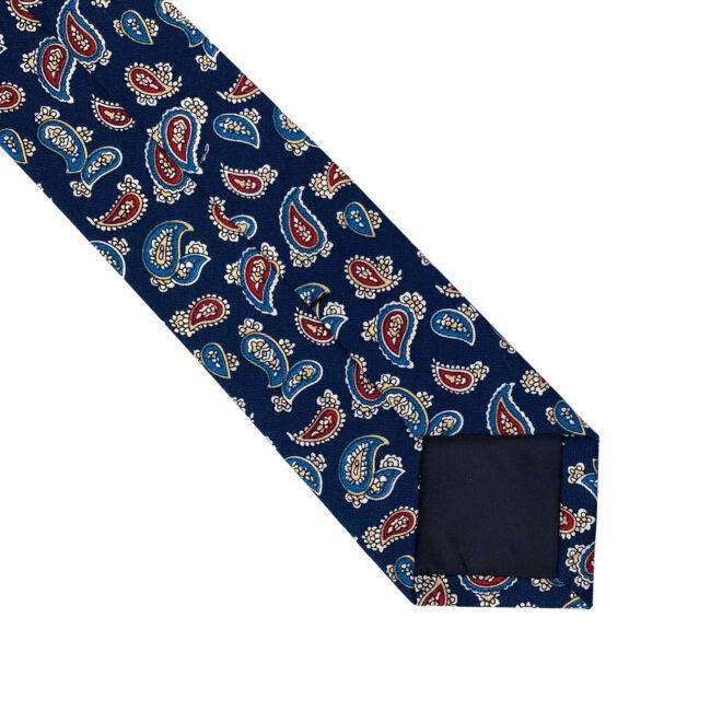 shlax & wing Multicolor Men’s Skinny Necktie Cotton 6cm Blue Paisley Gift Wedding Party Casual Gravatas Oferta exclusiva