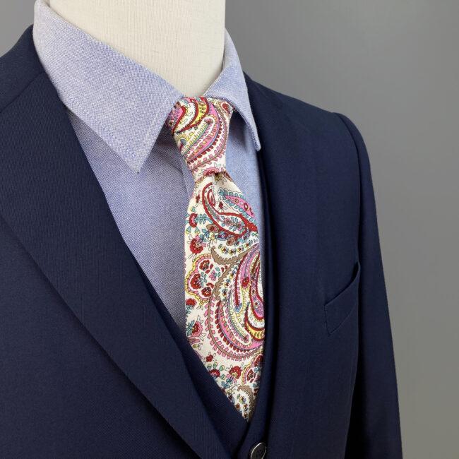 shlax & wing Multicolor Men’s Skinny Necktie Cotton 6cm White Paisley Gift Wedding Party Casual Gravatas Última moda