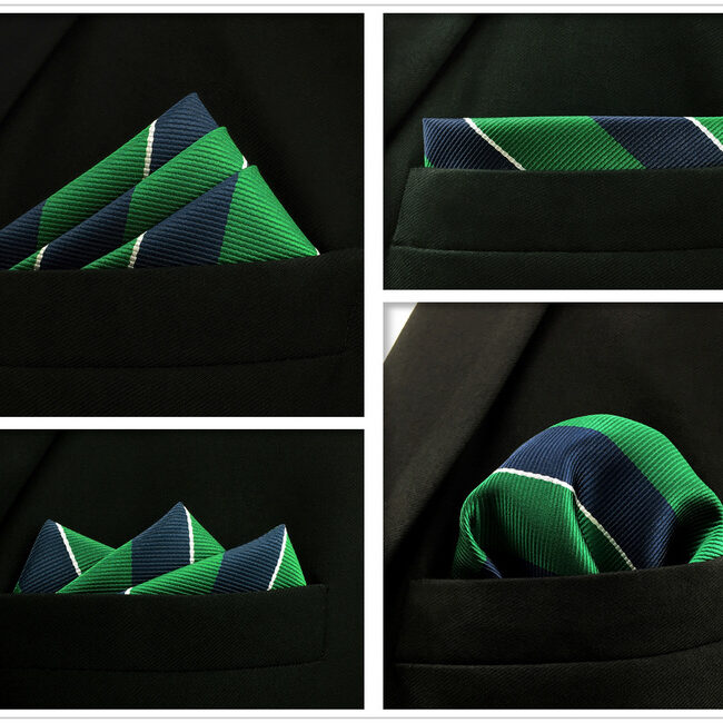 shlax & wing 5 Pieces Assorted Fashion Mens Pocket Square Classic Handkerchiefs Set 54 2025