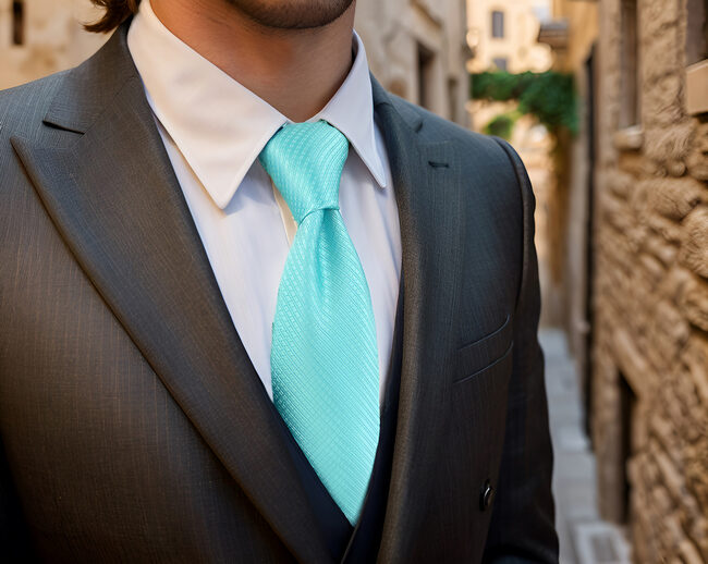 shlax & wing C34 Aqua Solid Silk Mens Necktie Classic Brand New extra long size Fashion Wedding Acceossories Hanky COMPRAR AHORA
