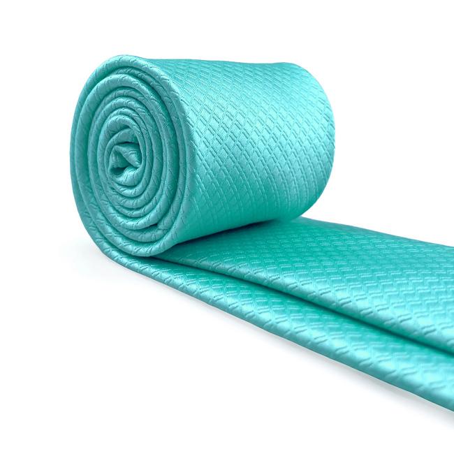 shlax & wing C34 Aqua Solid Silk Mens Necktie Classic Brand New extra long size Fashion Wedding Acceossories Hanky COMPRAR AHORA