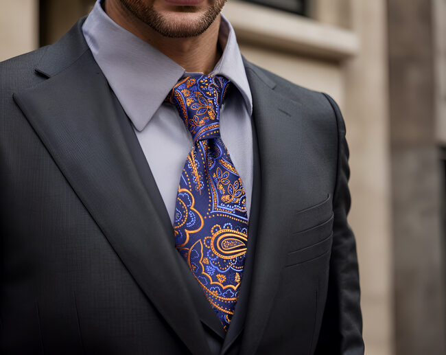 shlax & wing Q8 Floral Azure Golden Yellow Royal Blue Mens Necktie Ties Bow Tie 100% Silk Jacquard Woven ÚLTIMAS EDICIONES