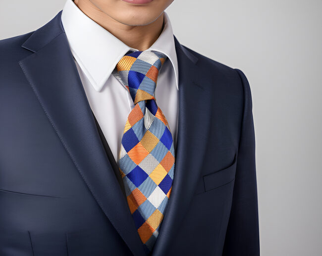 shlax & wing S17 Checked Multicolor Mens Ties Neckties 100% Silk Jacquard Woven Gift For Men Precio de fábrica