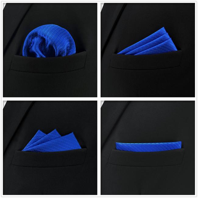 shlax & wing 5 Pieces Assorted Fashion Mens Pocket Square Classic Handkerchiefs Set 1-73 Ofertas especiales