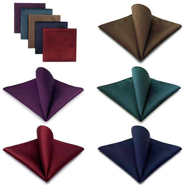 shlax & wing 5 Pieces Assorted Mens Pocket Square Fashion Classic Handkerchiefs Set 1-38 Rebajas de fin de temporada