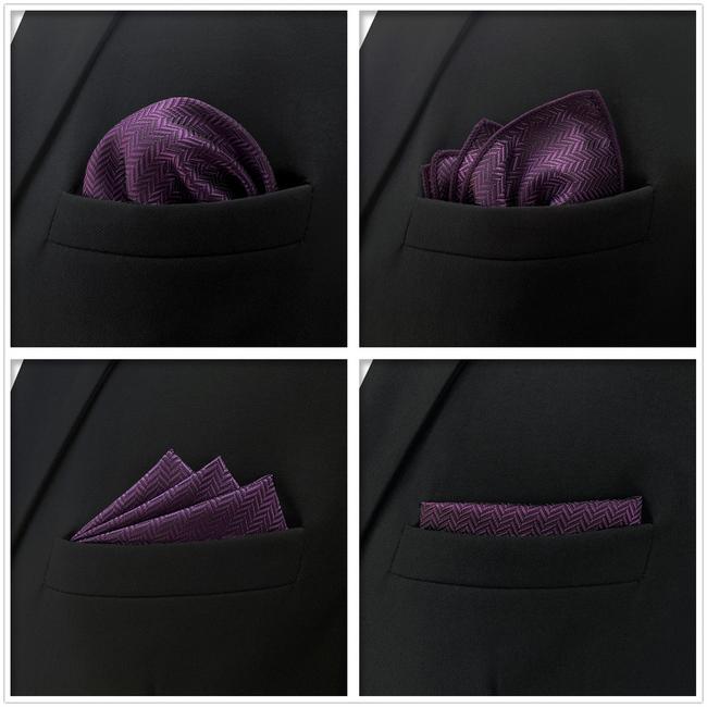 shlax & wing 5 Pieces Assorted Mens Pocket Square Fashion Classic Handkerchiefs Set 1-38 Rebajas de fin de temporada