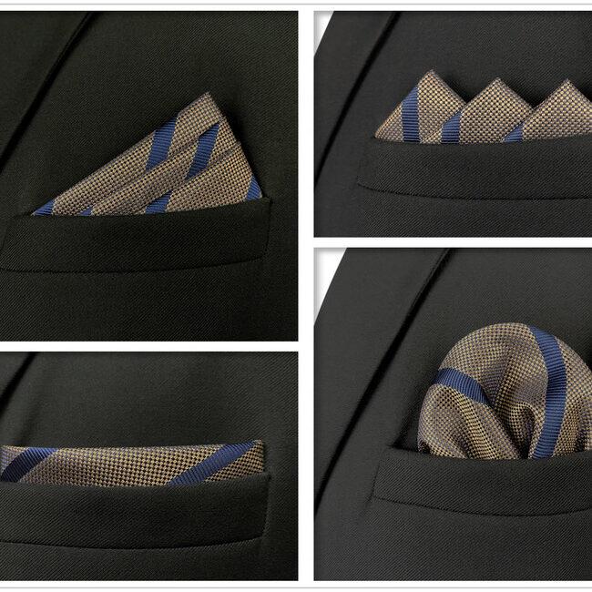 shlax & wing 5 Pieces Assorted Mens Pocket Square Fashion Classic Handkerchiefs Set 1-53 Outlet online
