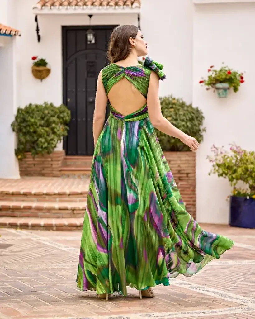 sñ sonia peña Ref: 1251021 Conjunto vestido largo y chal Envío internacional gratuito