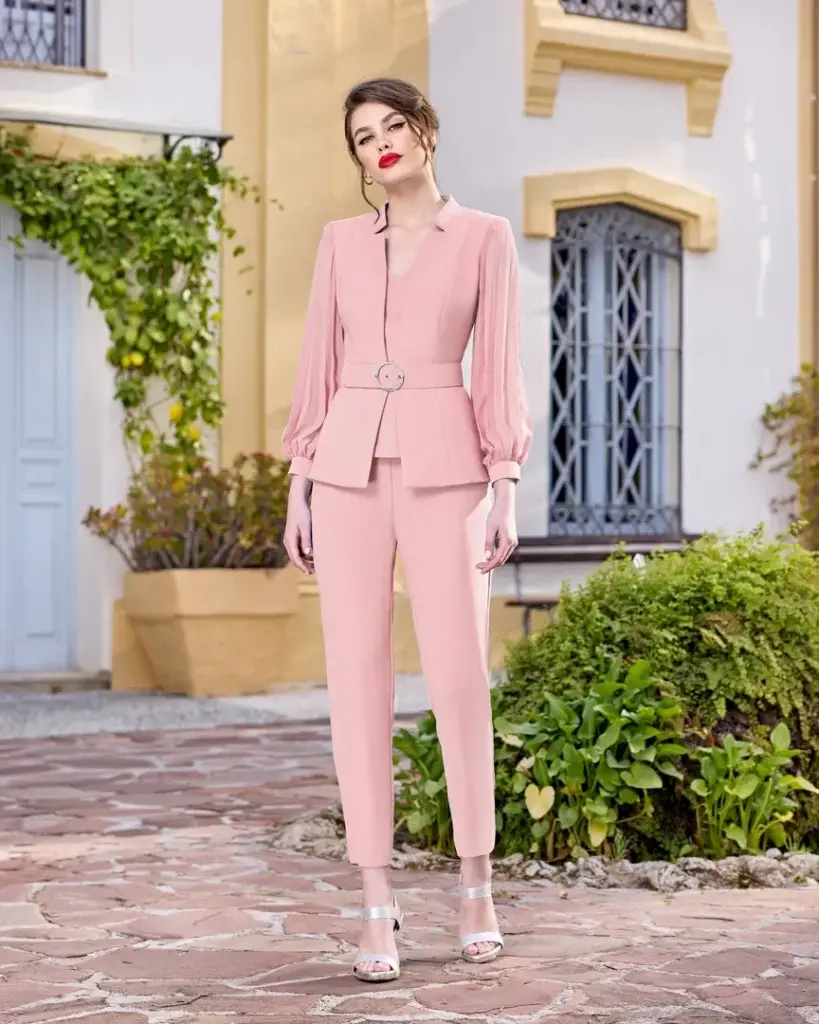 sñ sonia peña Ref: 1250061 Conjunto chaqueta / cinturón top y pantalón Oferta especial
