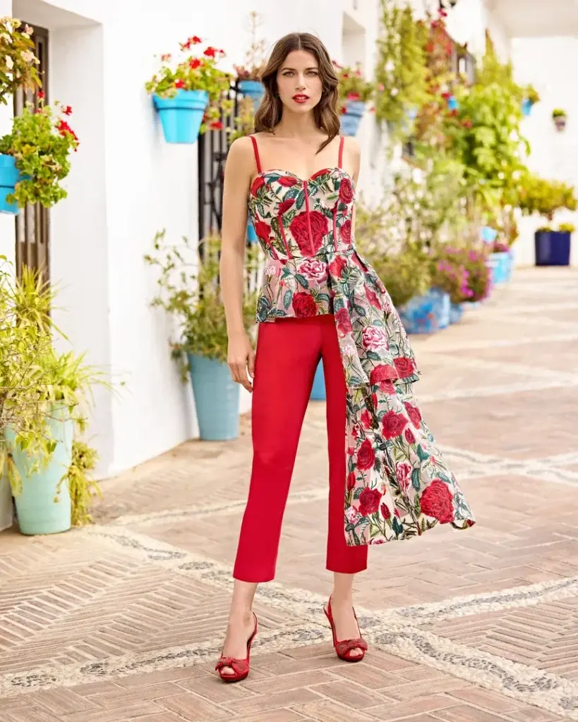 sñ sonia peña Ref: 1250086 Conjunto top pantalón y chal Grandes ahorros