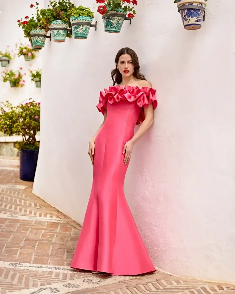 sñ sonia peña Ref: 1250091 Conjunto vestido largo y chal Rebajas