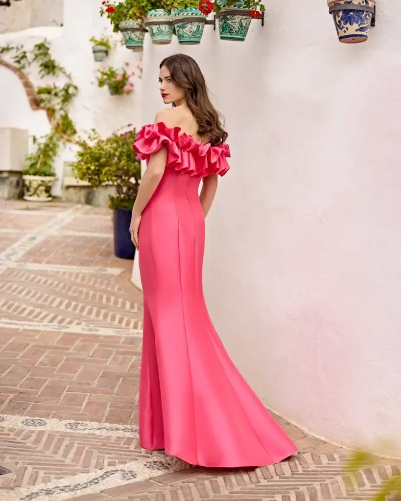 sñ sonia peña Ref: 1250091 Conjunto vestido largo y chal Rebajas